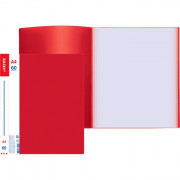 Папка 60 файлов 0,60мм пластиковая deVENTE Daily красная арт.3105400