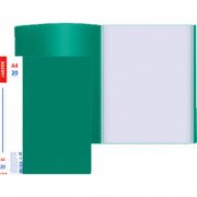 Папка 20 файлов 0,50мм пластик deVENTE Daily зеленая арт.3101406