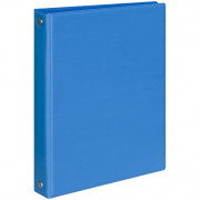Тетрадь на кольцах А5 клетка 80 листов (BG) синяя обложка ПВХ арт.ТТ5к80_пв 59324