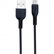 Кабель USB - Type-C HOCO X20, 3.0м, круглый, 3.0A, силикон, цвет: черный