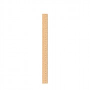 Линейка деревянная 30см (Attomex) арт.5091803