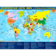 Плакат А2 Политическая карта мира арт Р2-563