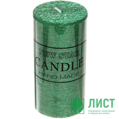 Свеча столбик "New Star ZD-073" 05*10см цв.изумруд арт.114-145 Свеча столбик "New Star ZD-073" 05*10см цв.изумруд арт.114-145