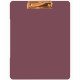 Планшет А4 пластик бургунди deVENTE с выдвижным подвесом с металлическим прижимом цвета розового золота арт.3034515 (Ст.12/48)