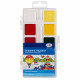 Акварельные краски 10 цветов (Гамма) Классическая пластиковая коробка без кисти медовые арт 1009193