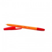 Ручка шариковая непрозрачный корпус (Corvina) желтый красная 1мм арт.40163-G/К