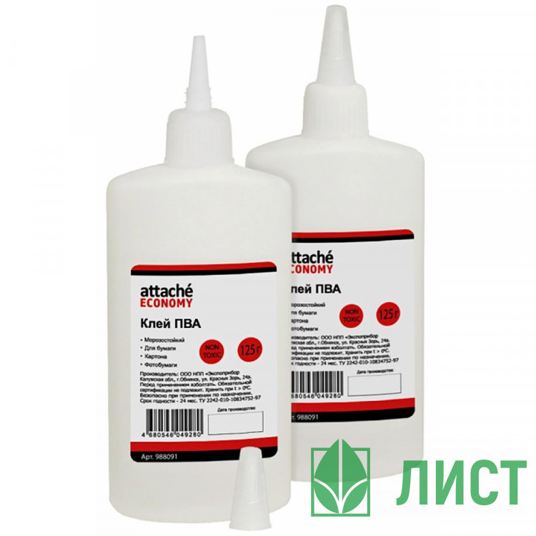Клей ПВА 125г Attache Economy