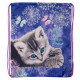 Сумка для сменной обуви 1 отделение (Attomex) Cute Kitty 35х43см арт. 7048313