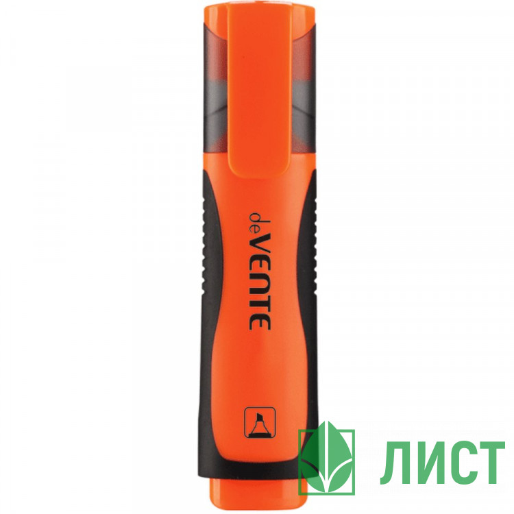 Текстовыделитель  deVENTE 1-5мм скошенный оранж арт.5045327