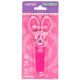 Ножницы детские 135мм пластиковые ручки (deVENTE) NicoNico:-) розовые защитный футляр арт.8010326