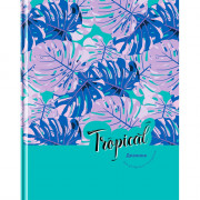 Дневник школьный твердая обложка (BG) Tropical матовая ламинация арт.Д5т40_лм 11453