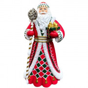 Статуэтка декоративная "Дед Мороз" 25см арт.87633