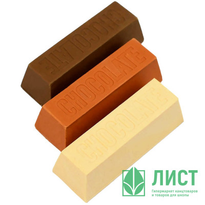 Ластик 3 штуки набор Феникс Шоколастики арт.73041 Ластик 3 штуки набор Феникс Шоколастики арт.73041