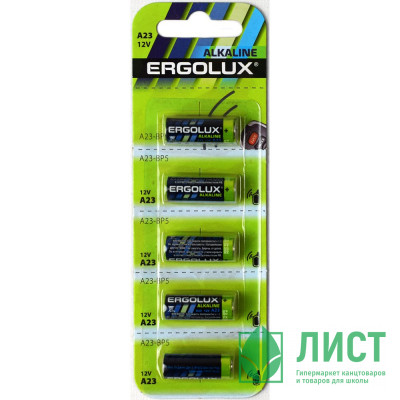 Элемент питания LR23A Ergolux BL5 Элемент питания LR23A Ergolux BL5