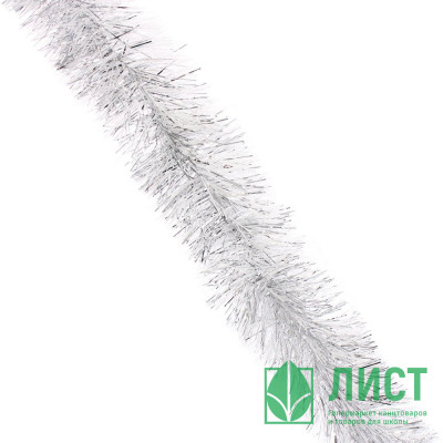 Мишура 13*200см &quot;Зимняя сказка&quot; цв.белый-серебро арт.215-0147Мишура 13*200см &quot;Зимняя сказка&quot; цв.белый-серебро арт.215-0147 Мишура 13*200см "Зимняя сказка" цв.белый-серебро арт.215-0147Мишура 13*200см "Зимняя сказка" цв.белый-серебро арт.215-0147