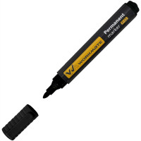 Маркер перманент WorkMate Р-11 круглый 3мм черный арт.14-1578/048001101
