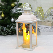 Фонарь LED на батарейках (3*ААА) "Ночь" 33*13см цв.белый арт.700-0598