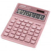 Калькулятор настольный 12 разрядный двойное питание  deVENTE 155*204*33 (DD-4442R) пудровый (Ст.1)