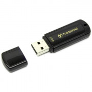 Флеш диск 4GB USB 2.0  Transcend JetFlash 350,черный