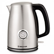 Чайник металлический 1,7л  BRAYER, арт. BR1022, стальной, 2200Вт