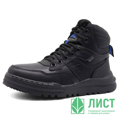 Ботинки для мальчика (Пчелка Доми) черные верх-искусственная кожа подкладка -искуственный мех артикул tyg-F371-1A Ботинки для мальчика (Пчелка Доми) черные верх-искусственная кожа подкладка -искуственный мех артикул tyg-F371-1A