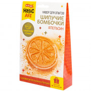 Химические опыты Бомбочка-шипучка Апельсин (ДК) арт.05581
