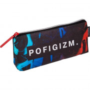 Пенал-косметичка 1 отделение кожзам (deVente) Pofigizm 210x80x35мм арт.7026404