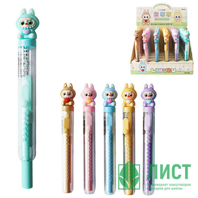 Ластик-карандаш (MC Basir) Зубастик ассорти арт.881 Ластик-карандаш (MC Basir) Зубастик ассорти арт.881