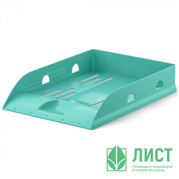 Лоток д/бумаг решетч. 1 секция мятный ErichKrause Base Pastel Mint арт.57941 (Ст.1/16) Лоток д/бумаг решетч. 1 секция мятный ErichKrause Base Pastel Mint арт.57941 (Ст.1/16)