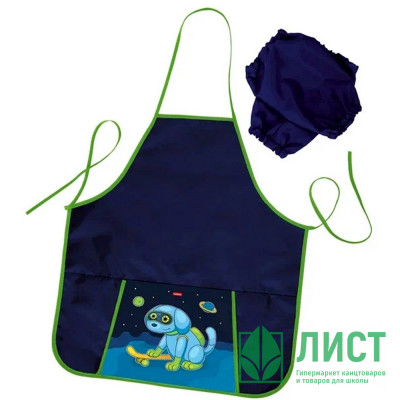 Фартук для детского творчества Hatber с карманом Cosmo Dog арт. NFn_27094 Фартук для детского творчества Hatber с карманом Cosmo Dog арт. NFn_27094