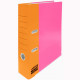Папка-регистратор 70мм (+/-5) ламинированный картон MONOCHROME розовая deVENTE арт.3091913 (Ст.50)
