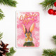 Магнит СГ "С Новым Годом! Кролик на розовом фоне" 09см арт.9159448