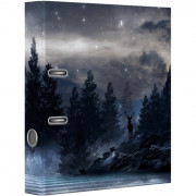 Папка-регистратор 75мм ламинированный картон Ночной лес deVENTE арт. 3090136