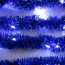 Мишура с гирляндой "Роса" 03*100см 22LED IP20 цв.синий свет белый арт.6031450 - 
