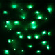 Гирлянда электрическая для дома точечная 3,5м 36LED цвет зеленый (зеленый провод) 8режимов арт.130-366