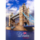 Бизнес-блокнот А6 твердая обложка 160 листов (Проф-Пресс) Лондонский мост арт.160-5128