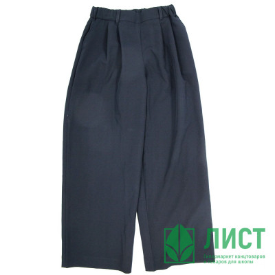 Брюки для девочки (Калинка) артикул ДП-4520-Ш23 размер 30/122-38/152 цвет синий Брюки для девочки (Калинка) артикул ДП-4520-Ш23 размер 30/122-38/152 цвет синий