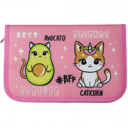 Пенал 1 отделение (Оникс) ПКТ 04-20 MAX Avocato friend 212х135х26мм полиэстер