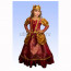 Костюм для девочки Королева (корона,юбка,блуза) р.30/116 ткань - 