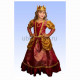 Костюм для девочки Королева (корона,юбка,блуза) р.30(116) ткань