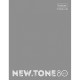 Тетрадь на кольцах А5 клетка 80 листов (Hatber) NEWtone Pastel Серый жемчуг арт.80ТК5A1_05054