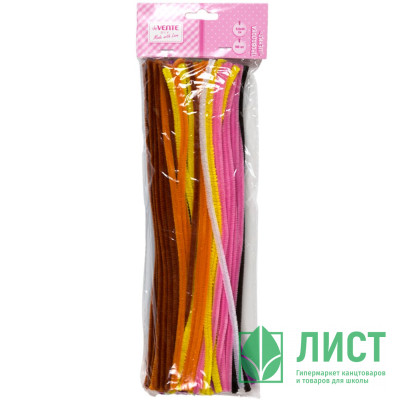 Проволока пушистая Шенил в наборе 100 штук (deVENTE) 0,6х30 см ассорти арт.8000410 Проволока пушистая Шенил в наборе 100 штук (deVENTE) 0,6х30 см ассорти арт.8000410