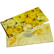 Открытка-конверт "Цветы" арт.KD00000183