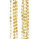 Украшение декоративное "Бусы" стразы 2м золото арт.556-269