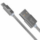 Кабель USB - микро USB HOCO X2, 1.0м, 2.4A, цвет: серый