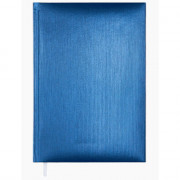 Ежедневник датированный "Attomex Regent" A5 (145 ммx205 мм) 352 стр, белая бумага 70 г/м², печать в 1 краску, твердая обложка из бумвинила с поролоном, тиснение фольгой, 1 ляссе, синий металлизированный арт.2332476