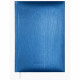 Ежедневник датированный "Attomex Regent" A5 (145 ммx205 мм) 352 стр, белая бумага 70 г/м², печать в 1 краску, твердая обложка из бумвинила с поролоном, тиснение фольгой, 1 ляссе, синий металлизированный арт.2332476
