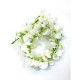 Цветок 60см "Вистерия" белый