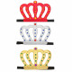 Корона "Король" на резинке цв.Микс арт.9668358