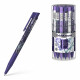 Ручка шариковая  автоматическая  (ErichKrause) Lavender Matic&Grip непрозрачный корпус резиновый упорсиний, 0,7мм арт.56693 (Ст.24)